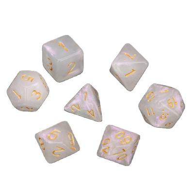 China Board Game Accessories Custom Engrave Cube Charm Chameleon Dnd Die Cut Polyhedral Dies Packaging for sale