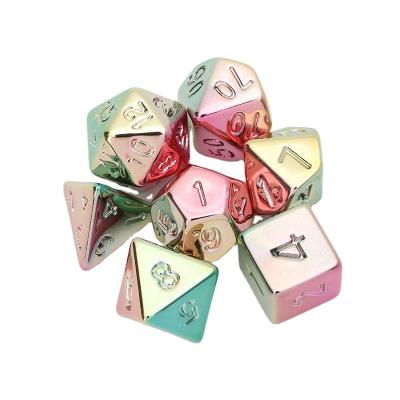 China Newest Super Board Game Accessories Custom Design Polyhedral Dice Set Custom Dice Game Dice for sale