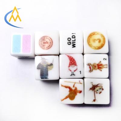 China Board Game Props Injection UV Printing Dies Used For Education Plastic And Entertainment Acrylic Dies for sale