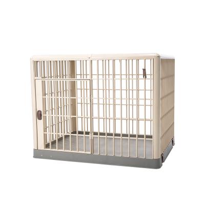 China Breathable Factory Sell Big Small Plastic Clear Foldable Carriers Cheap Dog Cage for sale