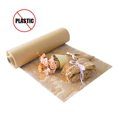 China New Choice Biodegradable Black White Black Customized Brown Waist Cushion Roll Packing Fill Honeycomb Kraft Paper Envelope for sale