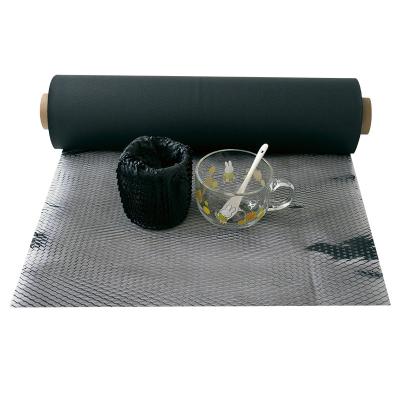 China New Selection Biodegradable Safety Pad Roll Cushion Roll Honeycomb Wrapping 250M Black for sale