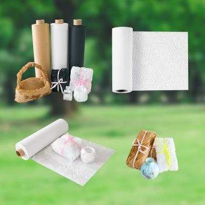 China 7 Days Biodegradable Arrival Pad Eco-Friendly Sustainable Vacuum Filling Kraft Roll Package Honeycomb Paper Envelope for sale