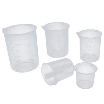 China High Quality Viable Transparent 100ML Cup Clear Plastic Measuring Cup For Kitchen Home Baking Tools for sale