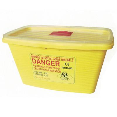 China Recyclable Plastic Syringe Needles Waste Safety Storage Container For China Supplier for sale