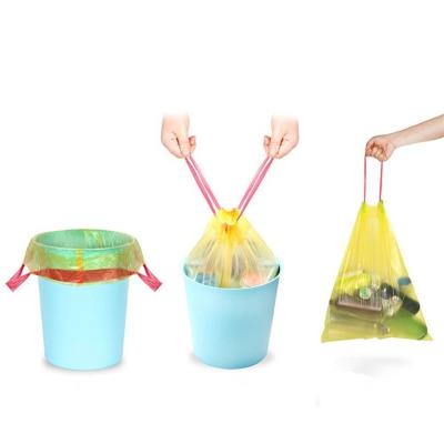 China Safety Household Trash Pouch Kitchen Storage Disposable Waste Bags Cleaning Bag Waste Plastic Bag for sale