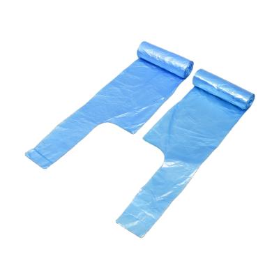 China Safety customized blue plastic kichen waste bag waste bag on roll for sale