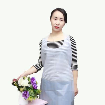 China Eco-friendly HDPE plastic low price LDPE disposable pe apron in bags for sale