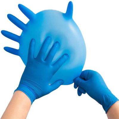 China Food Contact Grade Disposable Powder Free Nitrile Industrial Work-Gloves for sale