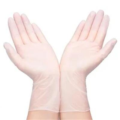 China Medical And Civilian Disposable Eco - Friendly PVC - Gloves With EN455 Certificate for sale