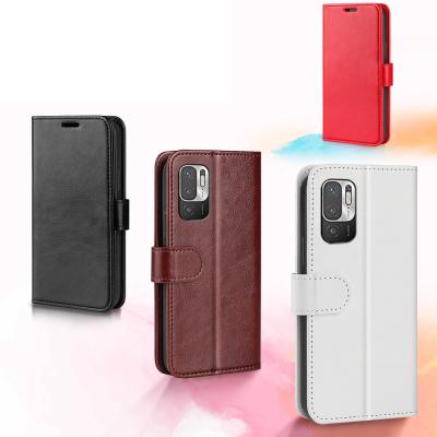 China Anti-drop For Redmi note10 5G Single Edge Leather Phone Case for sale