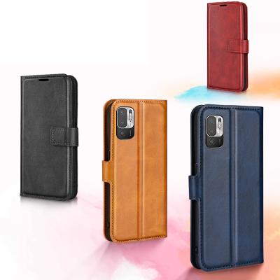 China Anti-fall for Redmi note10 5G cube buckle leather phone case for sale