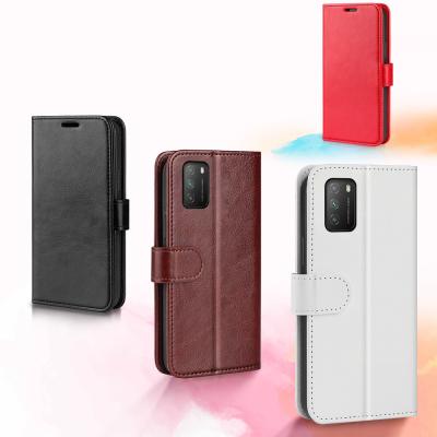 China Anti-drop For Xiaomi Poco M3 Single Edge Leather Phone Case for sale