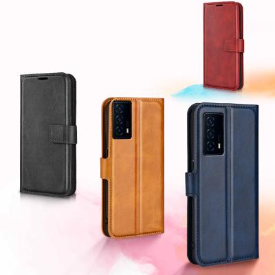 China Anti-fall For Vivo Z5 Cube Buckle Leather Phone Case for sale