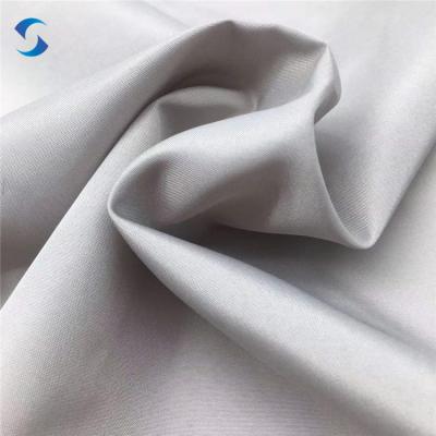 China 190T 210T 100 Polyester Pongee Waterproof Fabric Down Jacket Lining Fabric Wholesale for sale