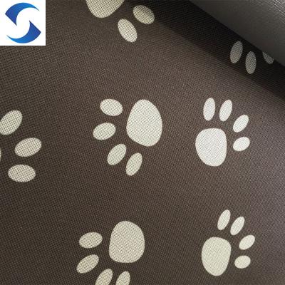 China Shrink-Resistant Oxford Cloth Print Fabric Waterproof Bag Fabric for sale