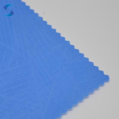 China Waterproof Poly Oxford Fabric 210D Pa Emboss Waterproof Polyester Fabric for sale