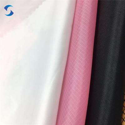 China Chinese waterproof supplier170T/190T/210T PU/PA coated waterproof polyester taffeta fabric for sale