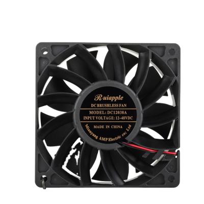 China Other 12038 12V 24V 48V 120*120*38mm Turbo DC Blower High Pressure Fan for sale