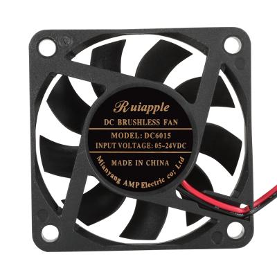 China Other 60*60*15mm 5V 12V 24V 6015 Axial Brushless DC Fan Cooling 60mm DC for sale