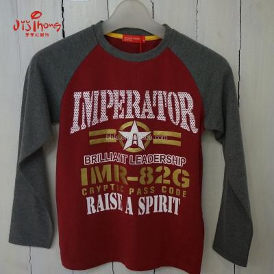 China Anti-pilling New Style Boys Clothes Knitted T-shirt Boys Anti-pilling Porcelain for sale