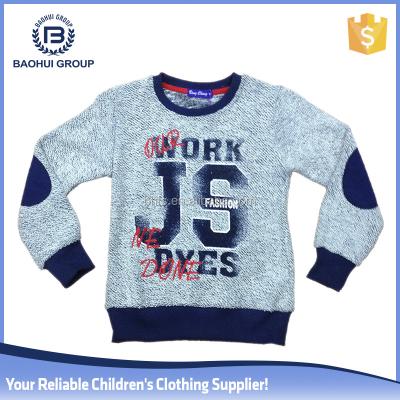 China New style high quality top quality children's new style baby boy winter clothes anti-pilling long sleeve t-shirt for sale