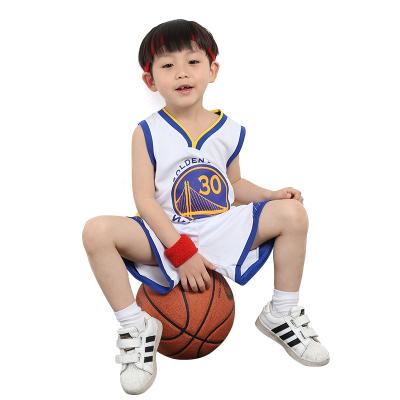 China High Quality Antibacterial Custom Basketball Suit Kids Clothing for sale