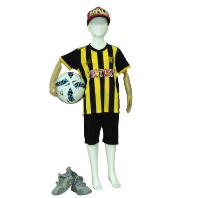 China 2022 Customize Football Jersey Soccer Jersey Clothes Set Boys Girls Kids Training Uniforms 4-12 Years Old for sale