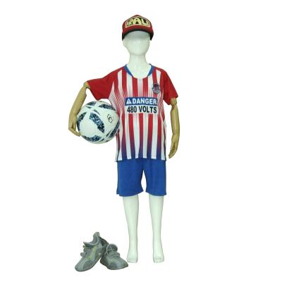 China China New Kids Sublimation Blank Custom Pattern Printing Classic Soccer Tank Tops Soccer Shirt 4-12 Years Old for sale