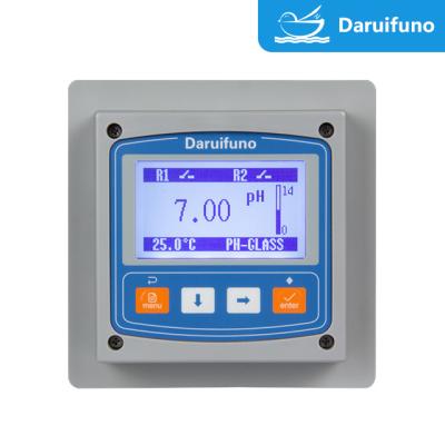 China 2 SPST-Relais220v AC Online pH ORP Meter voor industriële riolering Te koop