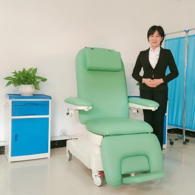 China Factory supply modern high quality clinical phelobotomy recliner chairs hospital furniture price list for sale