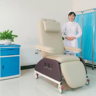 China Modern medical commercial furniture, blood suction chairs, manual hospital chair for patients for sale