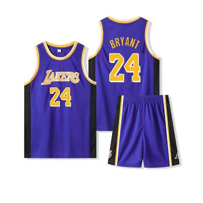 China Breathable 22-23High Quality Basketball  Uniforms all teams NBAing  Jersey wholesale l-akers Kobee  round -neck for sale