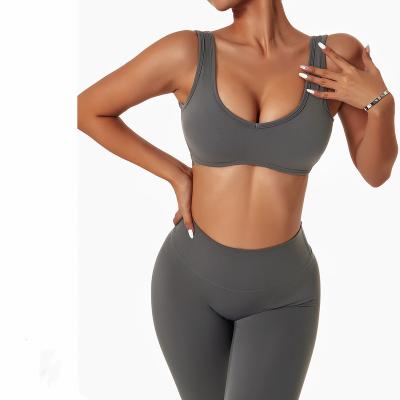 China Breathable Gym Fitness Sports Sports Clothing Ladies Workout Yoga Clothes Suit Activewear Women Active Wear Yoga Set for sale