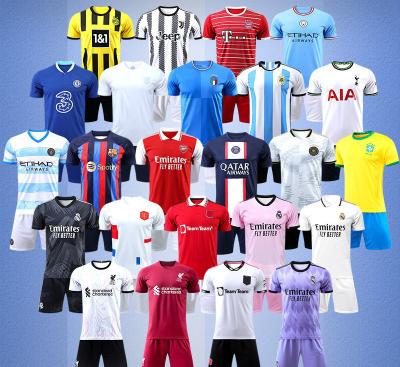 China Sublimation china quality soccer jersey arsenal football uniform sets customize football shirt soccer jerseys for sale