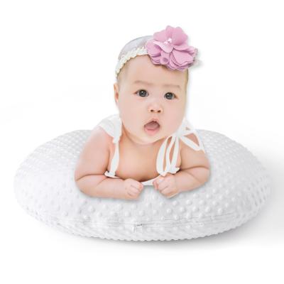 China Sustainable Baby Pillow Minky Nursing Super Soft Nursing Pillow Cover for sale