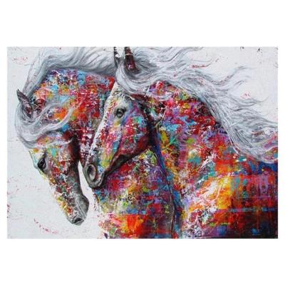 China Modern Horse 5D DIY Diamond Embroidery Full Display Rhinestones Home Decor Animal Gift E-0010 for sale