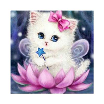 China JE76 5D DIY Modern Wholesale Full Page Painting Rhinestone Multicolor Animal Home Decoration Artwork for sale