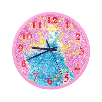 China Lu119 Traditional Chinese Special Shaped DIY Clock Drill Home Ornaments Diamond Painting Cross Embroidery Wall for sale