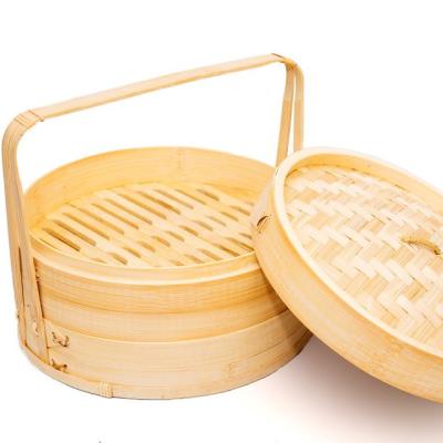 China Sustainable Wholesale Natural Eco-Friendly Bamboo Steamer From Xiangteng for sale