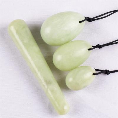 China Art Popular new product yoni jade crystal egg yoni massage xinyan folk healing egg and stick set for sale