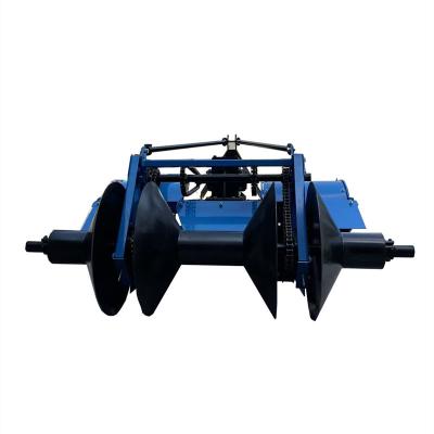 China Vegetable fields agricultural machinery tractor mounted tiller ridger / land farm vegetable bed maker for sale