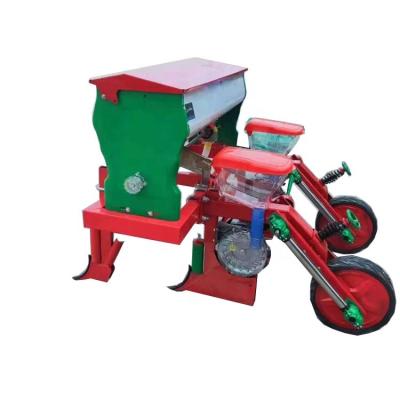 China Factory direct sale agricultural maize planter machine / 2 row corn planter with fertilizer for sale