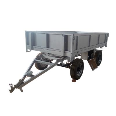 China Farm trailer for walking tractor factory customize atv to tow behind dump trailer /car tailed farm trailer dump for sale for sale