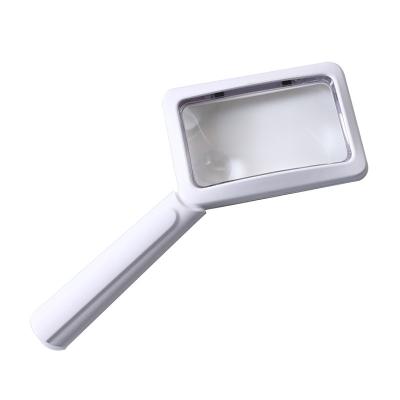 China 20x Aspherical Reading LED Magnifier Handheld Rechargeable Jewelry Appraisal Magnifying Glass Te koop