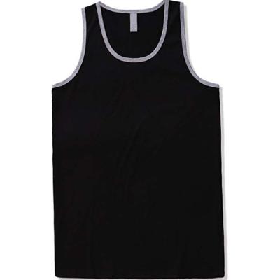 China 2018 Hot Selling Cotton Wear Wholesale Men's Gym Sporty Single Tank Top Anti-pilling for sale