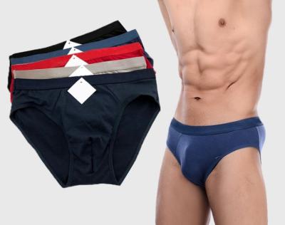 China Antibacterial Hot OEM Customize Panties Man Underwear Seamless 100% Cotton Boxer for sale