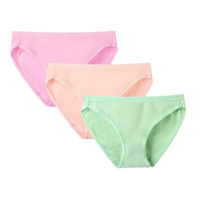 China New Design Cotton Simple Antibacterial Simple Colors Women's Sexy Underwear for sale