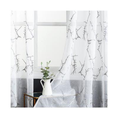 China 2022 Breathable Best Cheap Voile Cloth Fashion Curtain Cloth Wholesale Simple Sheer Living Room Curtain for sale