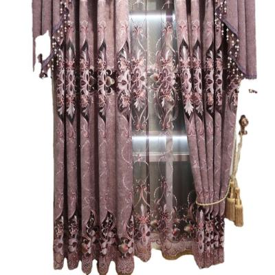 China Flame Retardant Blackout Curtains Jacquard Fabric Supplier Turkey Jacquard Curtain Fabric for sale